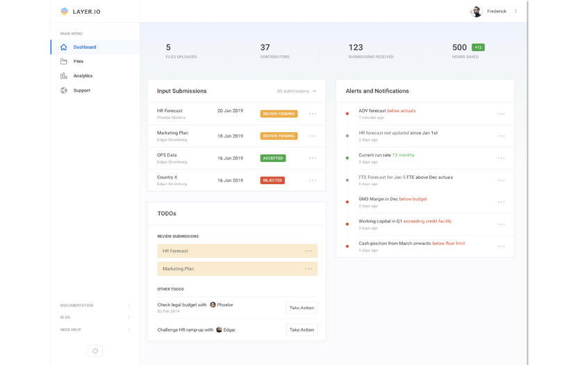 Layer - Financial Reporting App screenshot 4